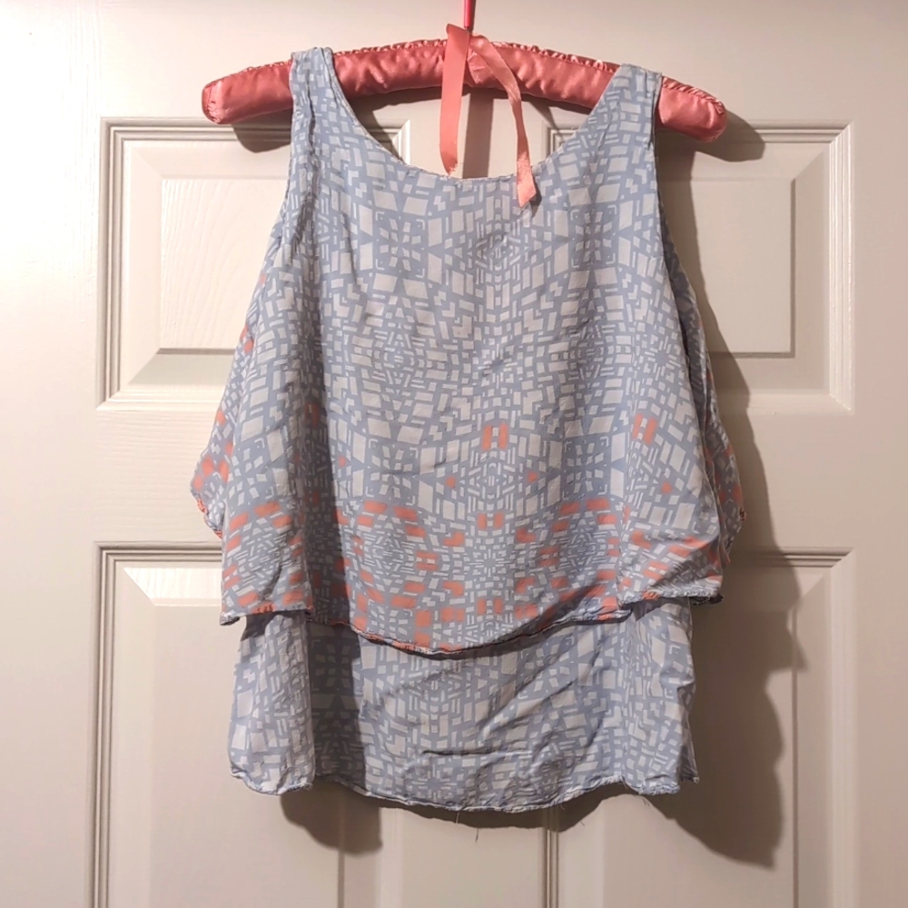 Ethereal Flutter Rayon Top S